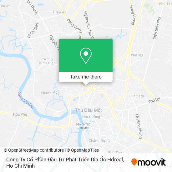 Công Ty Cổ Phần Đầu Tư Phát Triển Địa Ốc Hdreal map