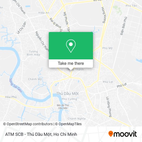 ATM SCB - Thủ Dầu Một map