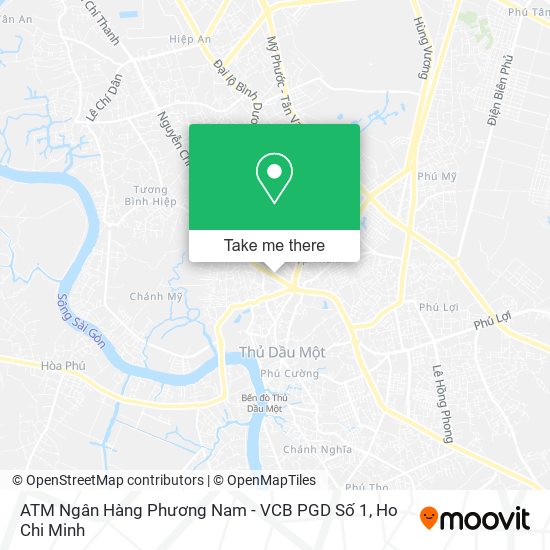 ATM Ngân Hàng Phương Nam - VCB PGD Số 1 map