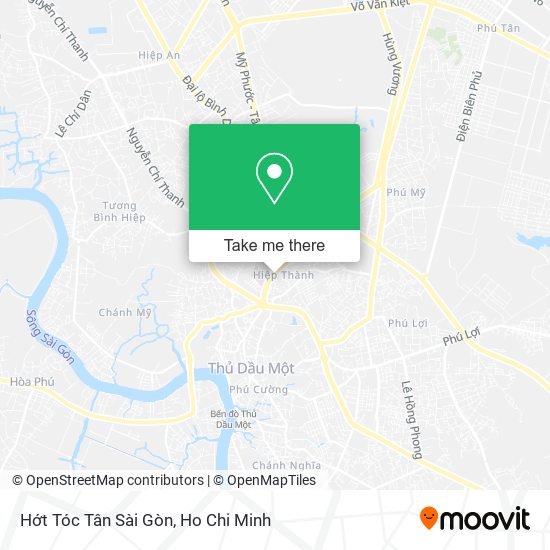 Hớt Tóc Tân Sài Gòn map