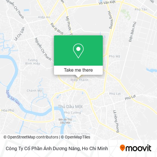 Công Ty Cổ Phần Ánh Dương Năng map