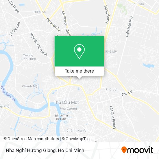 Nhà Nghỉ Hương Giang map