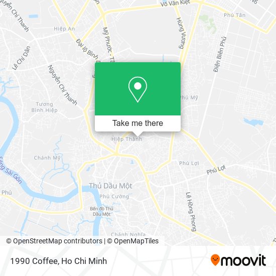 1990 Coffee map
