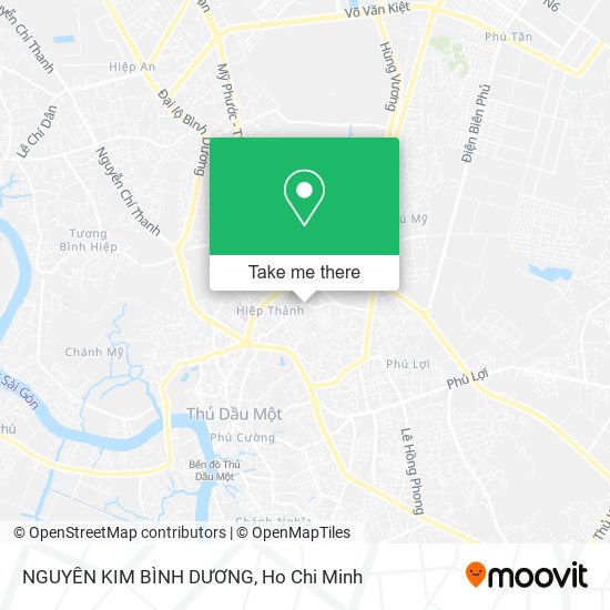 NGUYỄN KIM BÌNH DƯƠNG map