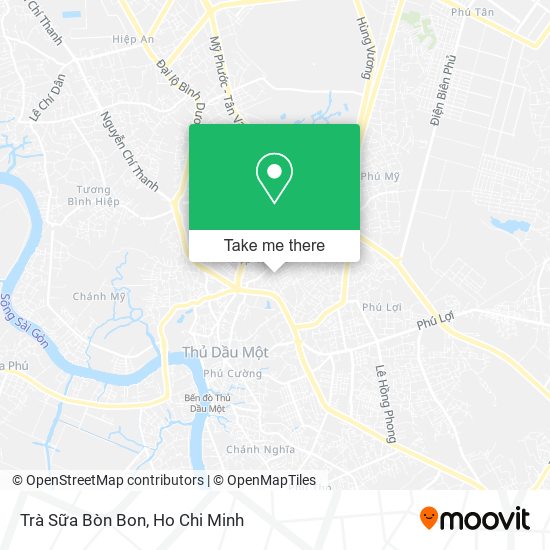 Trà Sữa Bòn Bon map