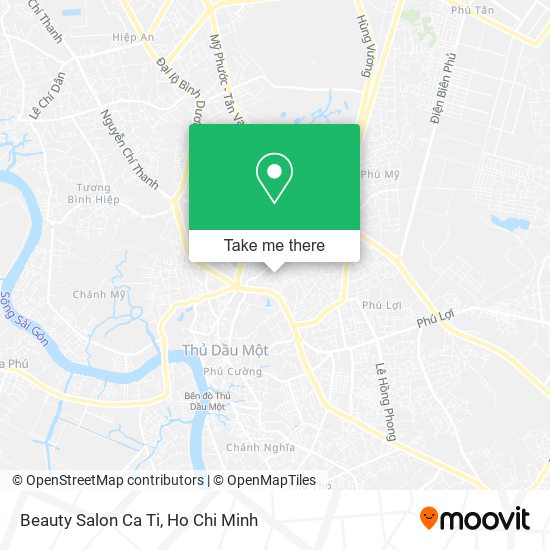 Beauty Salon Ca Ti map