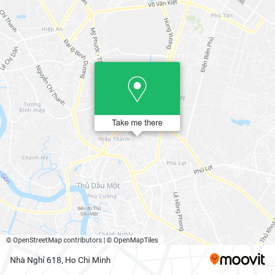 Nhà Nghỉ 618 map