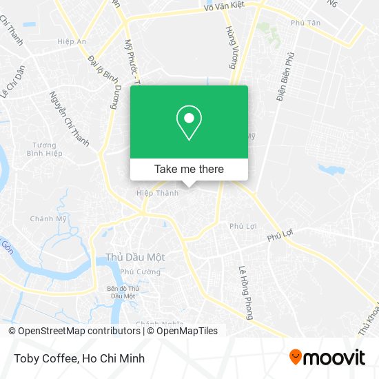 Toby Coffee map