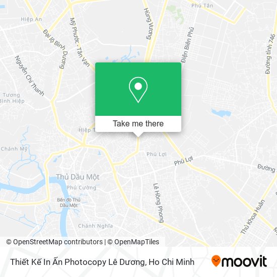 Thiết Kế In Ấn Photocopy Lê Dương map