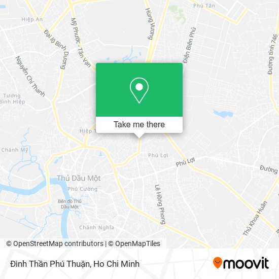 Đình Thần Phú Thuận map