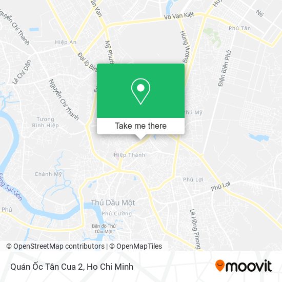 Quán Ốc Tân Cua 2 map