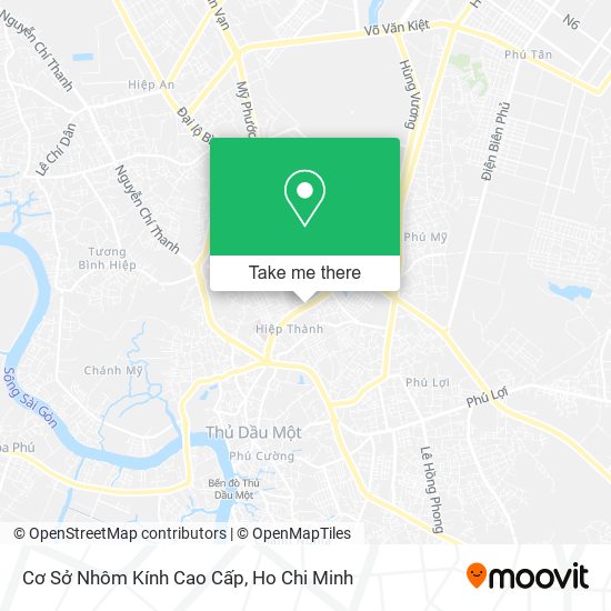 Cơ Sở Nhôm Kính Cao Cấp map