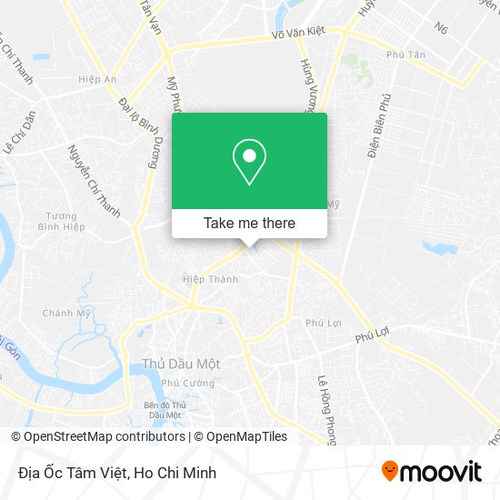 Địa Ốc Tâm Việt map