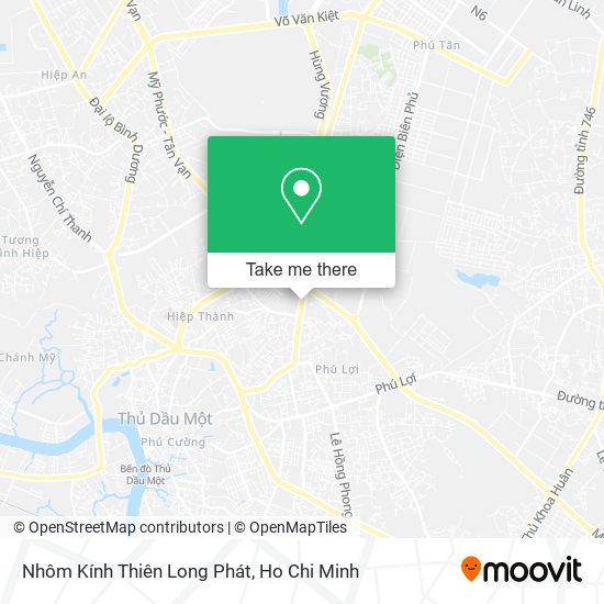 Nhôm Kính Thiên Long Phát map