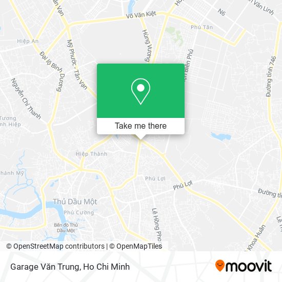 Garage Văn Trung map