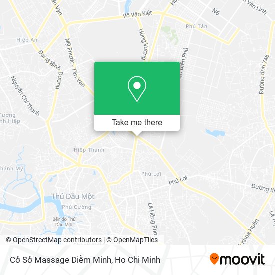 Cở Sở Massage Diễm Minh map