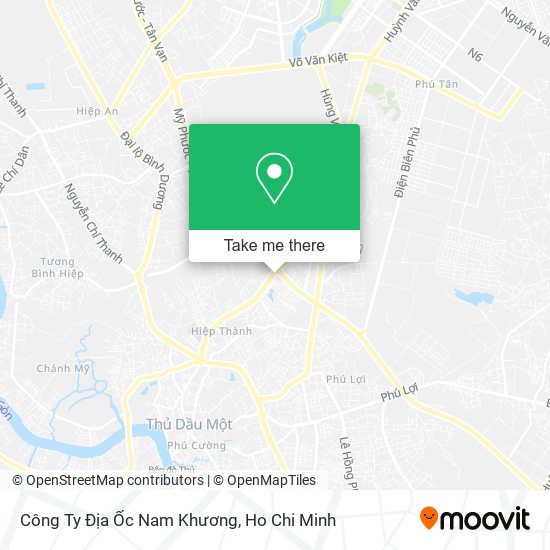 Công Ty Địa Ốc Nam Khương map