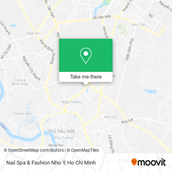 Nail Spa & Fashion Như Ý map