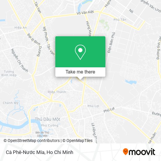 Cà Phê-Nước Mía map