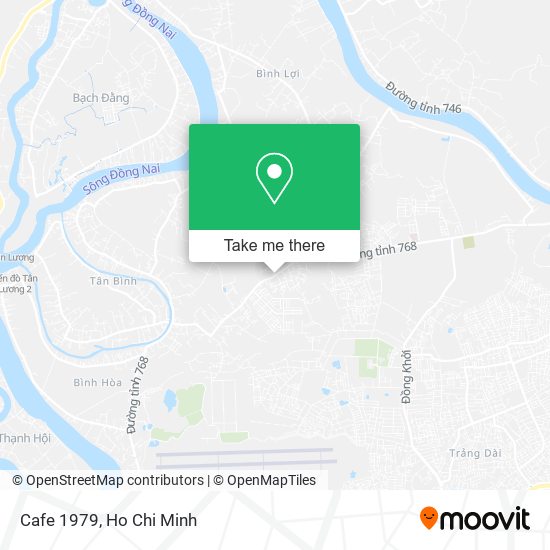 Cafe 1979 map