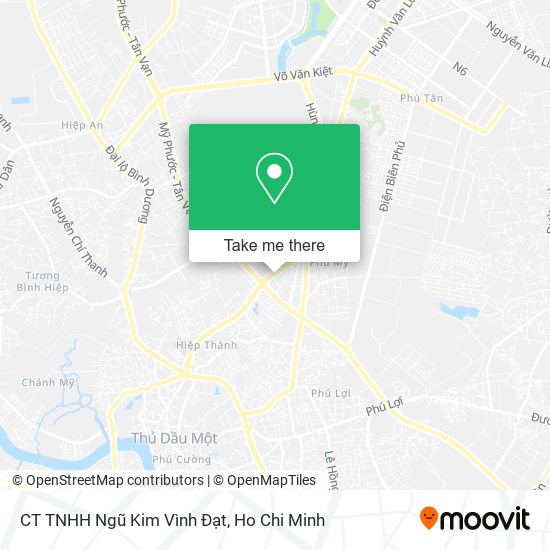 CT TNHH Ngũ Kim Vình Đạt map