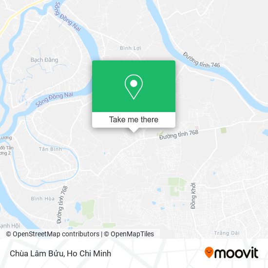 Chùa Lâm Bửu map