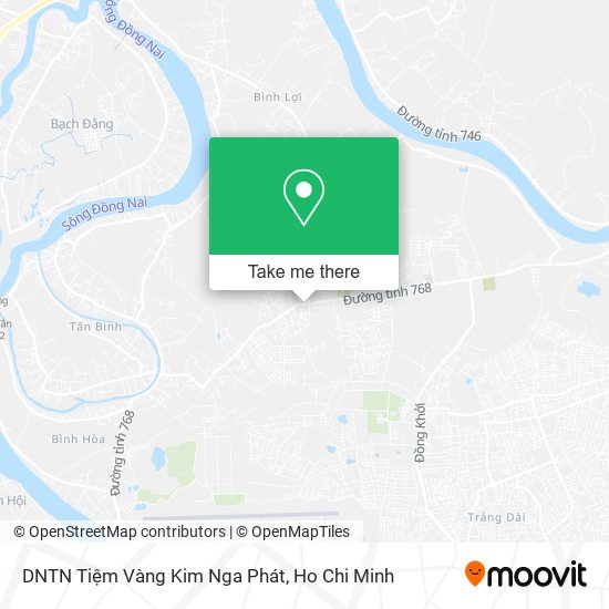 DNTN Tiệm Vàng Kim Nga Phát map