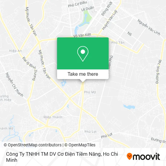 Công Ty TNHH TM DV Cơ Điện Tiềm Năng map