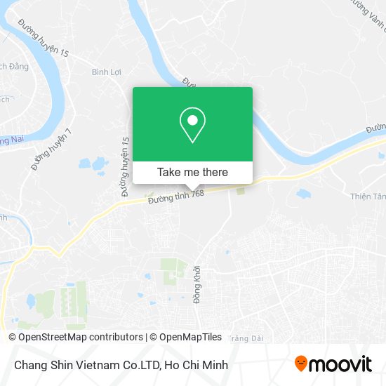 Chang Shin Vietnam Co.LTD map