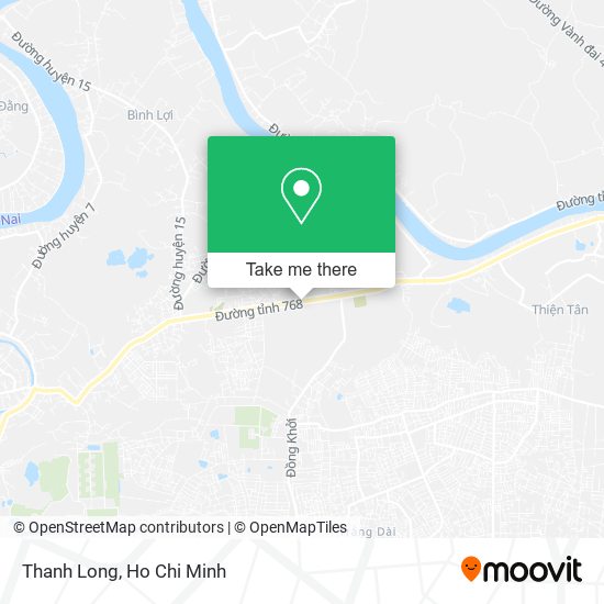 Thanh Long map