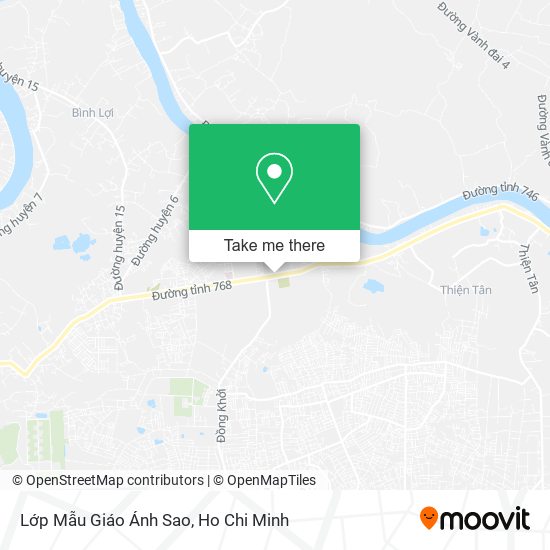 Lớp Mẫu Giáo Ánh Sao map