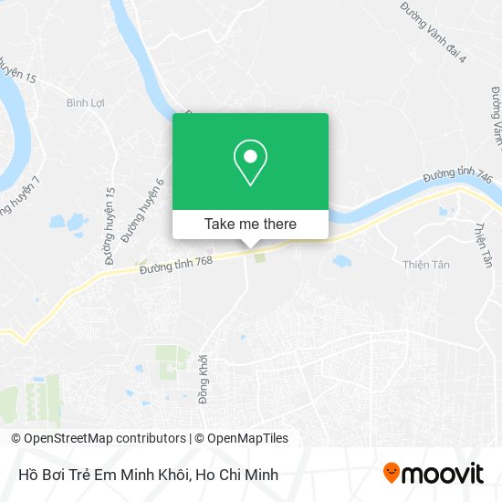 Hồ Bơi Trẻ Em Minh Khôi map