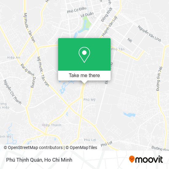 Phú Thịnh Quán map