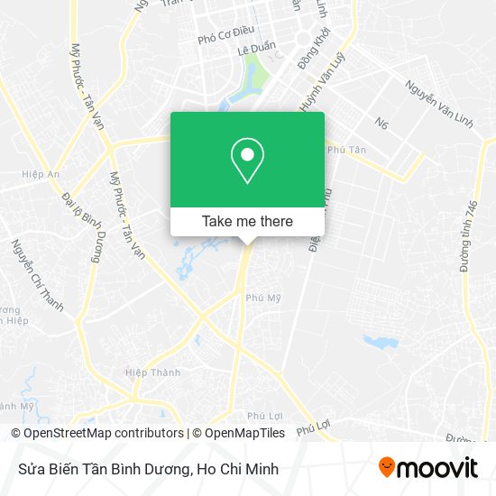 Sửa Biến Tần Bình Dương map