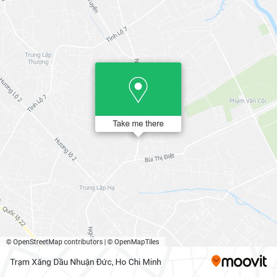 Trạm Xăng Dầu Nhuận Đức map