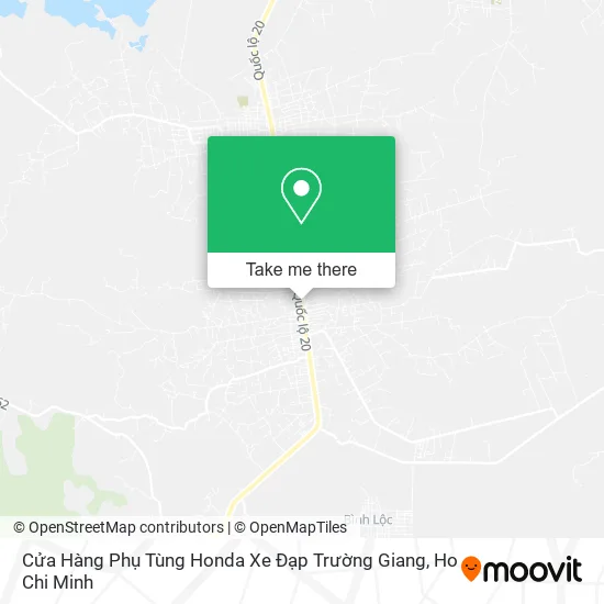 Cửa Hàng Phụ Tùng Honda Xe Đạp Trường Giang map