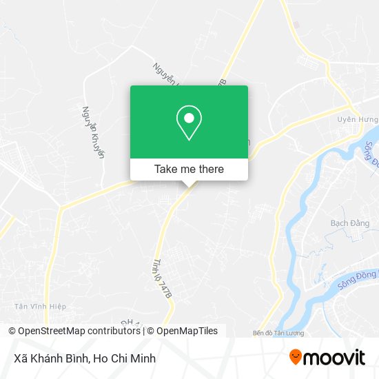 Xã Khánh Bình map