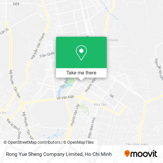 Rong Yue Sheng Company Limited map