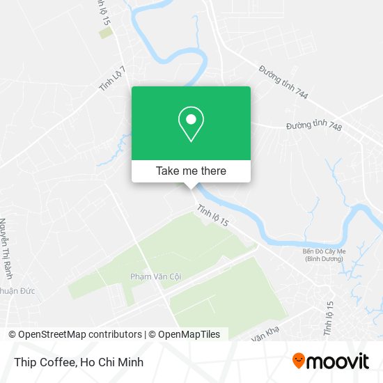 Thip Coffee map