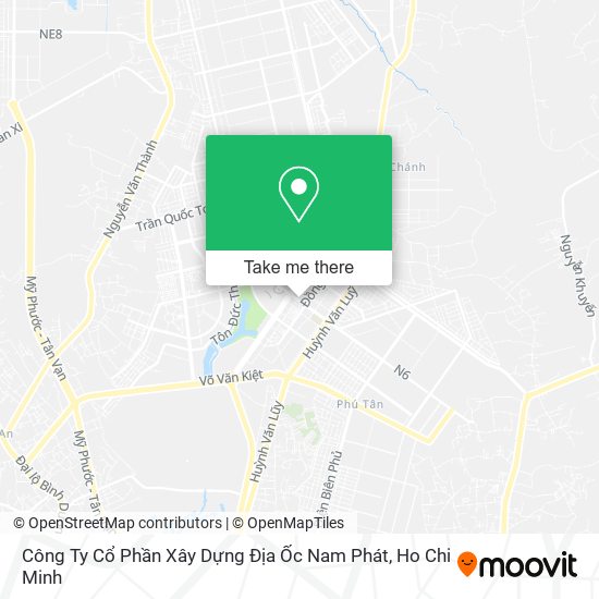 Công Ty Cổ Phần Xây Dựng Địa Ốc Nam Phát map