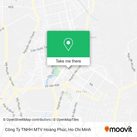Công Ty TNHH MTV Hoàng Phúc map