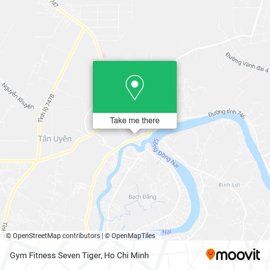 Gym Fitness Seven Tiger map