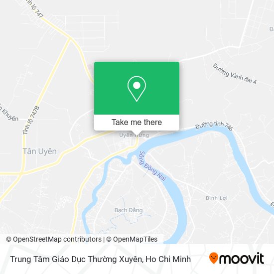 Trung Tâm Giáo Dục Thường Xuyên map