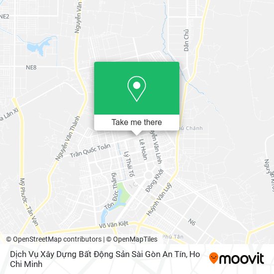 Dịch Vụ Xây Dựng Bất Động Sản Sài Gòn An Tín map