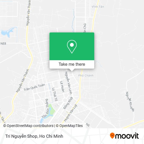 Trí Nguyễn Shop map