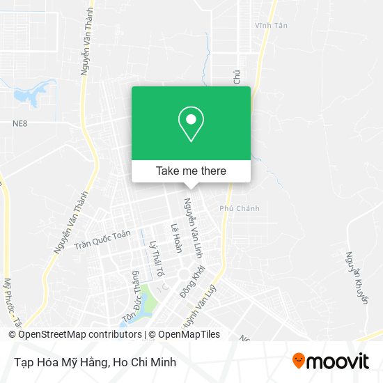 Tạp Hóa Mỹ Hằng map