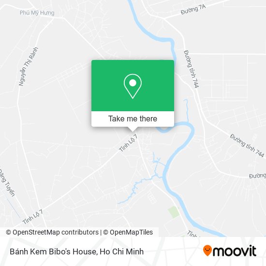 Bánh Kem Bibo's House map
