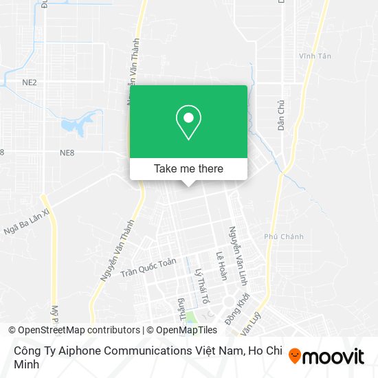 Công Ty Aiphone Communications Việt Nam map