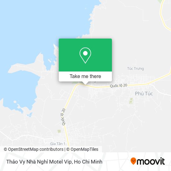 Thảo Vy Nhà Nghỉ Motel Vip map