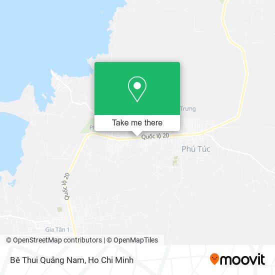 Bê Thui Quảng Nam map